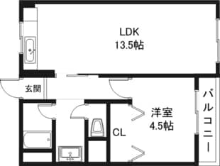 湖東サンコーポの物件間取画像